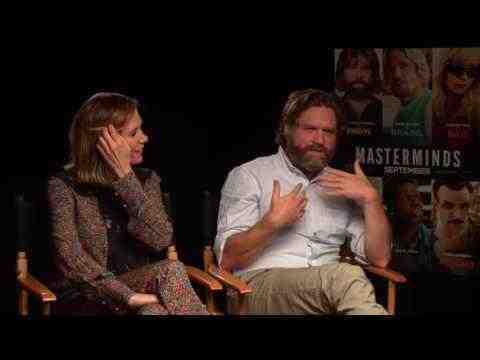 Masterminds - Zach Galifianakis & Kristen Wiig Interview
