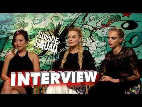 Suicide Squad - Karen Fukuhara, Margot Robbie, & Cara Delevingne Interview