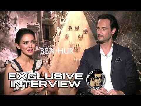 Ben-Hur - Nazanin Boniadi & Rodrigo Santoro Interview