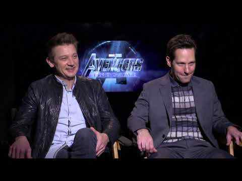 Avengers: Endgame - Jeremy Renner & Paul Rudd Interview
