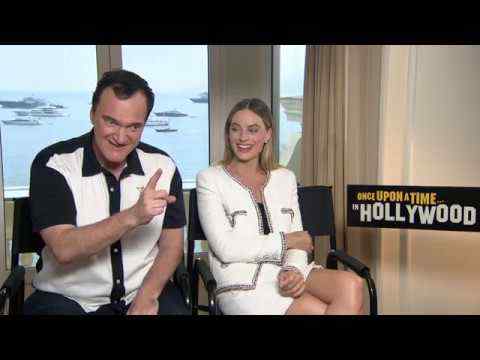 Once Upon a Time in Hollywood - Margot Robbie & Quentin Tarantino Interview