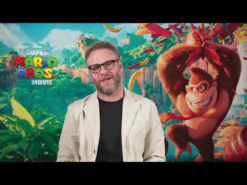 The Super Mario Bros. Movie - Seth Rogen as Donkey Kong Interview