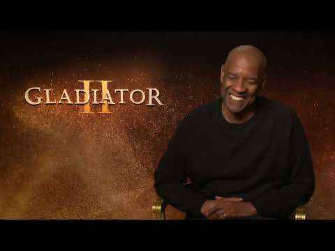 Gladiator II - Denzel Washington interview