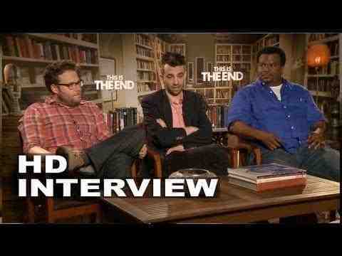 This Is the End - Seth Rogen, Jay Baruchel and Craig Robinson Interivew