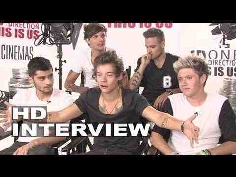 One Direction: This Is Us - Harry Styles, Zayn Malik, Liam Payne, Louis Tomlinson & Niall Horan Interview