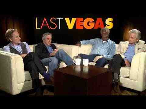 Last Vegas - Michael Douglas, Robert De Niro, Morgan Freeman, & Kevin Kline Interview Part 1