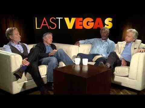 Last Vegas - Michael Douglas, Robert De Niro, Morgan Freeman, & Kevin Kline Interview Part 2