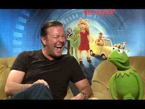 Muppets Most Wanted - Ricky Gervais and Constantine Interview