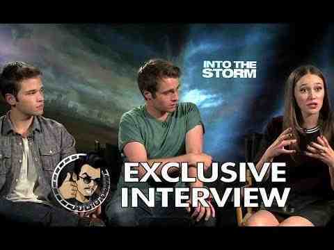 Into the Storm - Max Deacon, Nathan Kress & Alycia Debnam Cary Interview