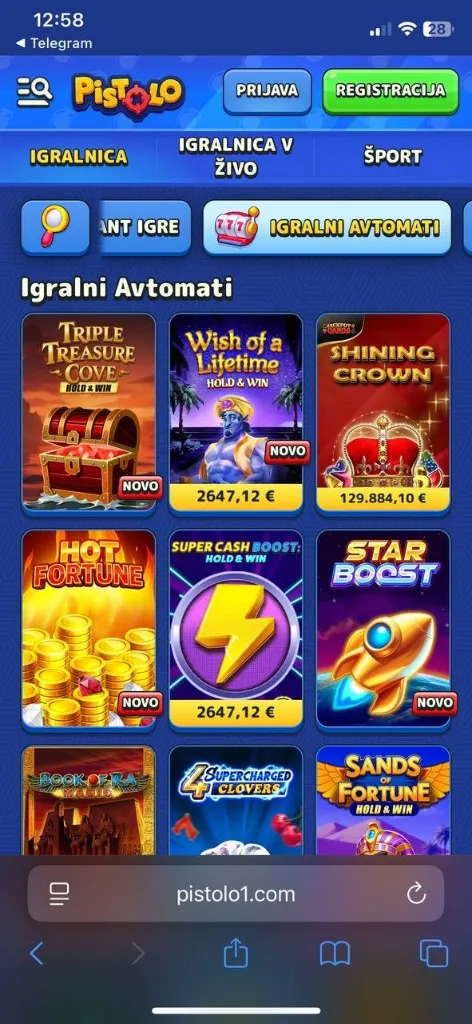 Pistolo mobilni pogled 2